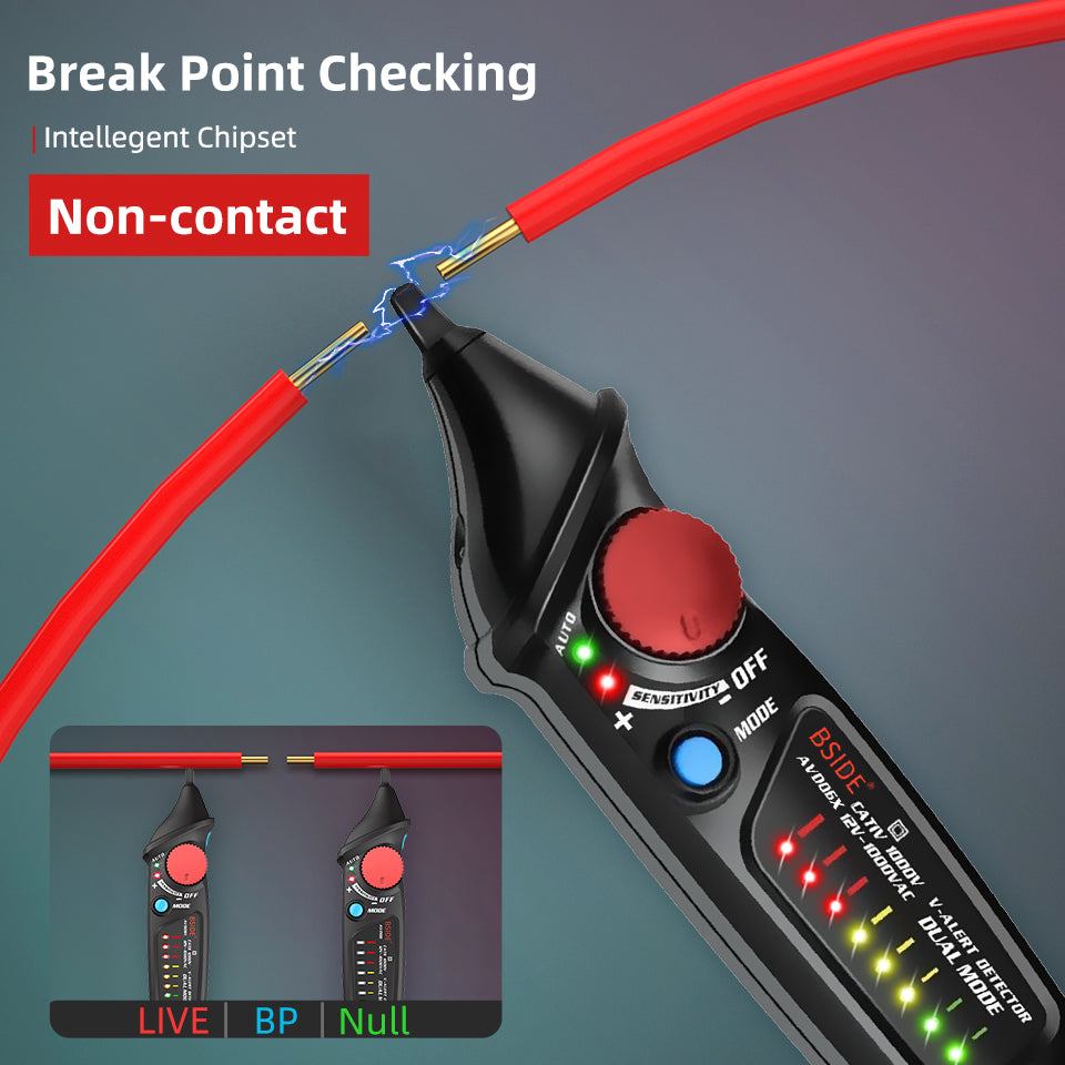 BSIDE AVD06 Non-Contact Voltage & Continuity Tester by HitMyNeed