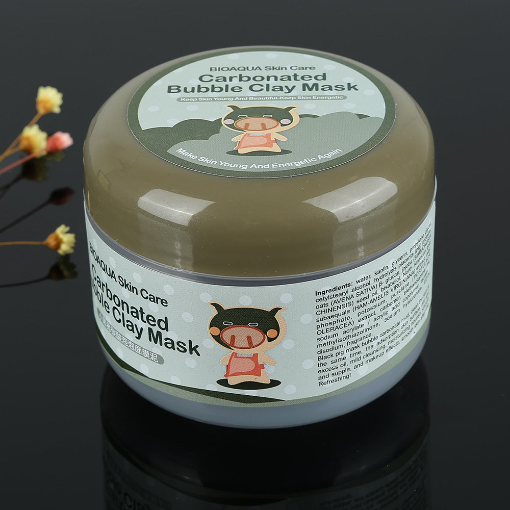 Bubble Clay Mask Carbonated Facial Cleanser 100g by HitMyNeed