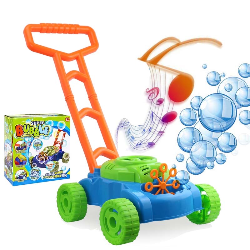 Bubble Lawn Mower Push Walker for Toddlers by HitMyNeed