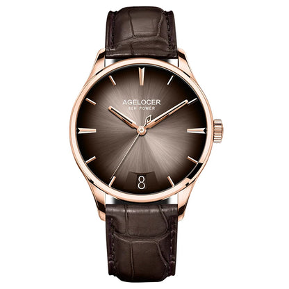 Budapest Men's Steel Automatic Watch with Big Date 4203d2 by HitMyNeed