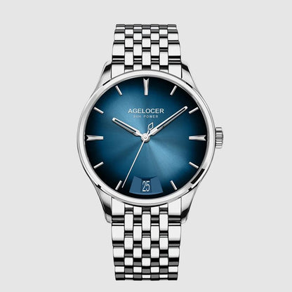 Budapest Men's Steel Automatic Watch with Big Date by HitMyNeed