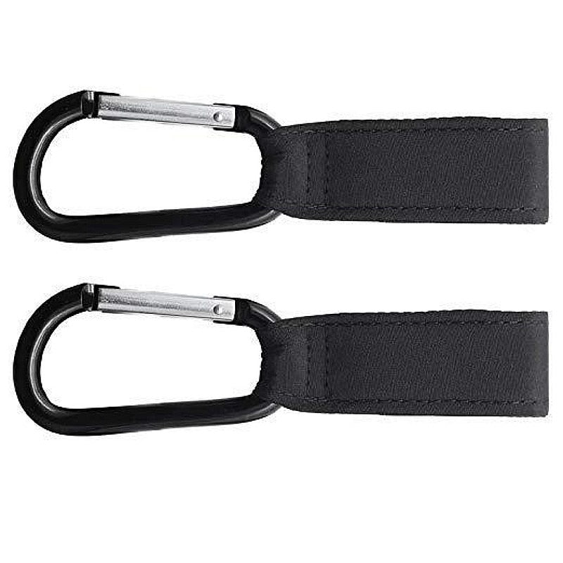 Buggy Clips Multi-Purpose Stroller Hooks (Set of 2) by HitMyNeed