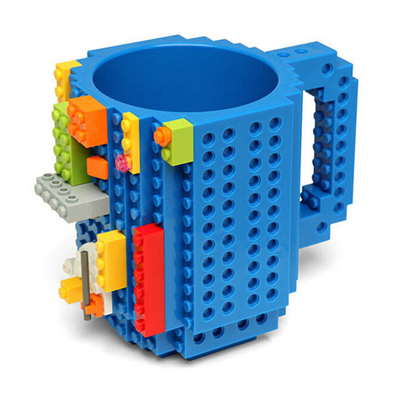 Build-On Brick Mug Compatible with Lego Bricks by HitMyNeed