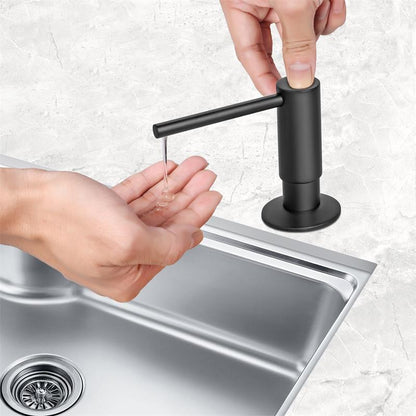 Built-In Brass Soap Dispenser with 500ml Bottle by HitMyNeed