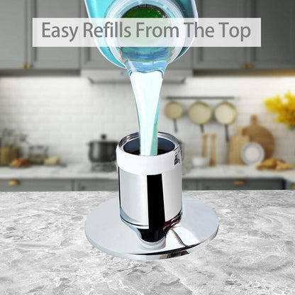 Built-In Brass Soap Dispenser with 500ml Bottle by HitMyNeed
