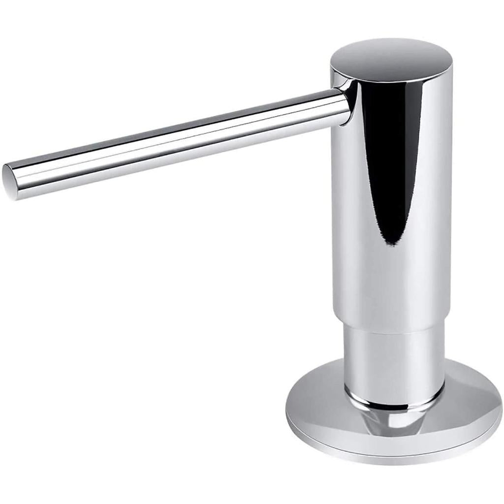Built-In Brass Soap Dispenser with 500ml Bottle chrome by HitMyNeed