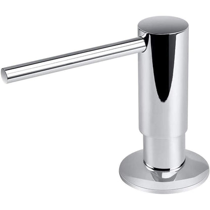 Built-In Brass Soap Dispenser with 500ml Bottle chrome by HitMyNeed
