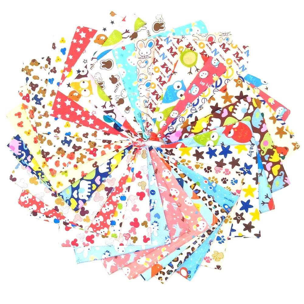 Bulk Cotton Dog Bandanas 50-Pack, S-XL, 50 Colours by HitMyNeed