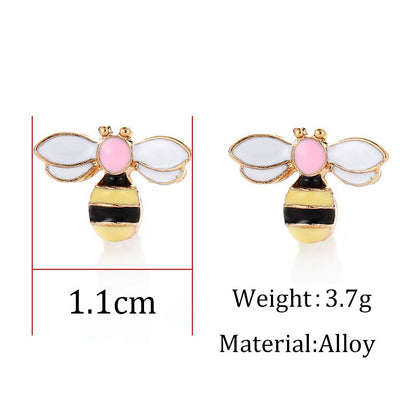 Bumble Bee Stud Earrings for Women by HitMyNeed