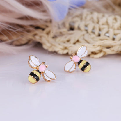 Bumble Bee Stud Earrings for Women by HitMyNeed