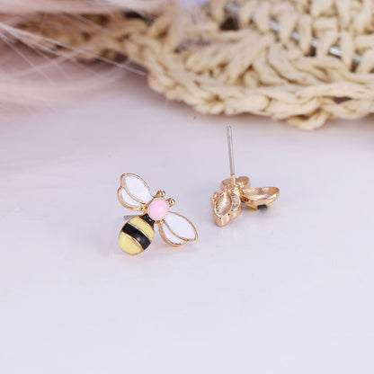 Bumble Bee Stud Earrings for Women by HitMyNeed