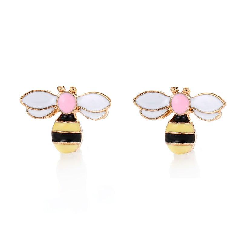 Bumble Bee Stud Earrings for Women by HitMyNeed