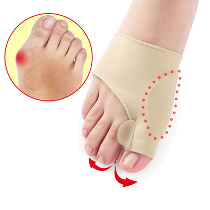 Bunion Brace Toe Corrector Socks with Gel Pad by HitMyNeed