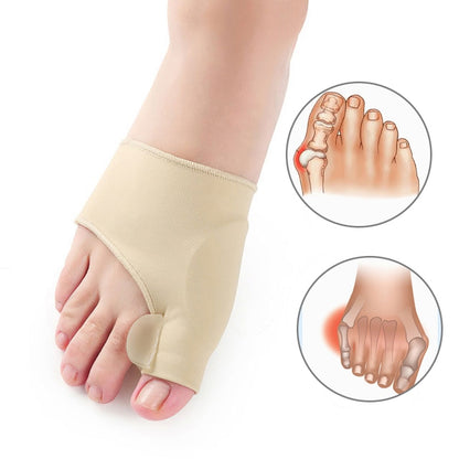 Bunion Brace Toe Corrector Socks with Gel Pad by HitMyNeed