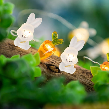 Bunny LED Easter String Lights, 2m, 20 Warm LEDs by HitMyNeed