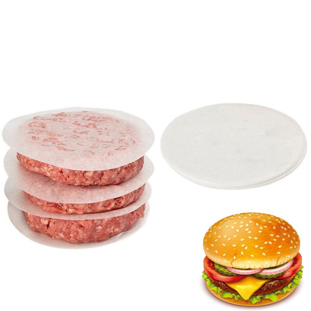 Burger Patty Paper Non Stick Liners (40 Pack) by HitMyNeed