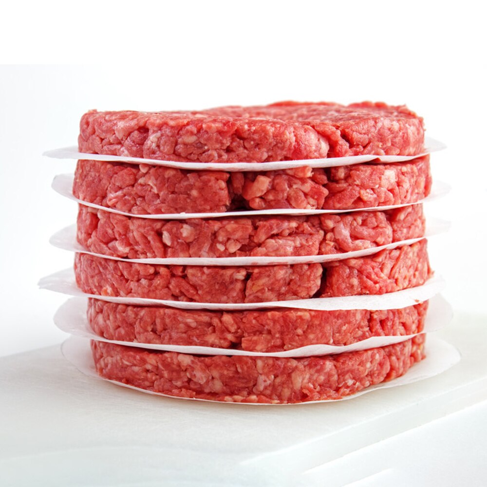 Burger Patty Paper Non Stick Liners (40 Pack) by HitMyNeed