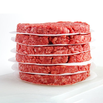 Burger Patty Paper Non Stick Liners (40 Pack) by HitMyNeed
