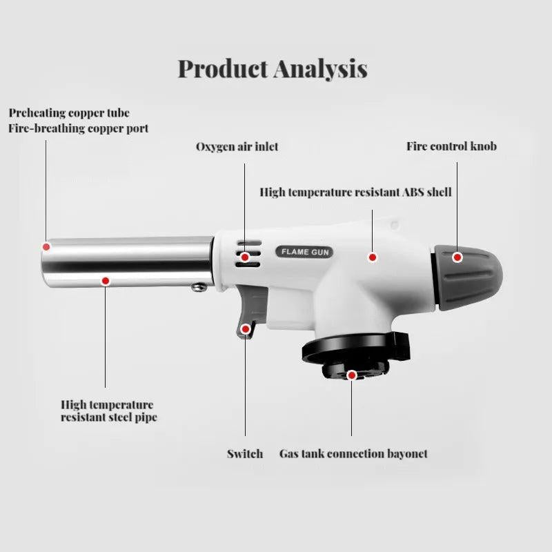 Butane Gas Blow Torch with Auto Ignition by HitMyNeed