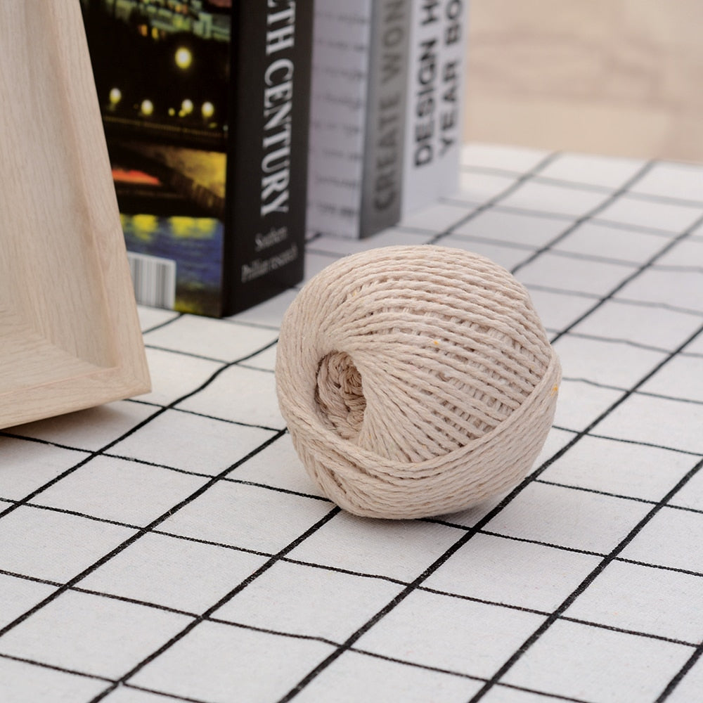 Butcher String 220 ft Natural Cotton Twine by HitMyNeed