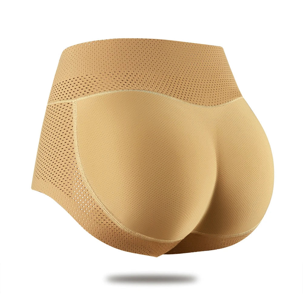 Butt Lifter Shaper Panties with Hip Pads for Women beige xl by HitMyNeed