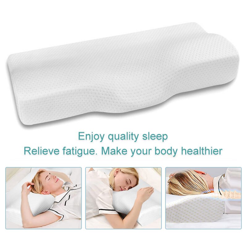 Butterfly Orthopedic Memory Foam Cervical Pillow by HitMyNeed