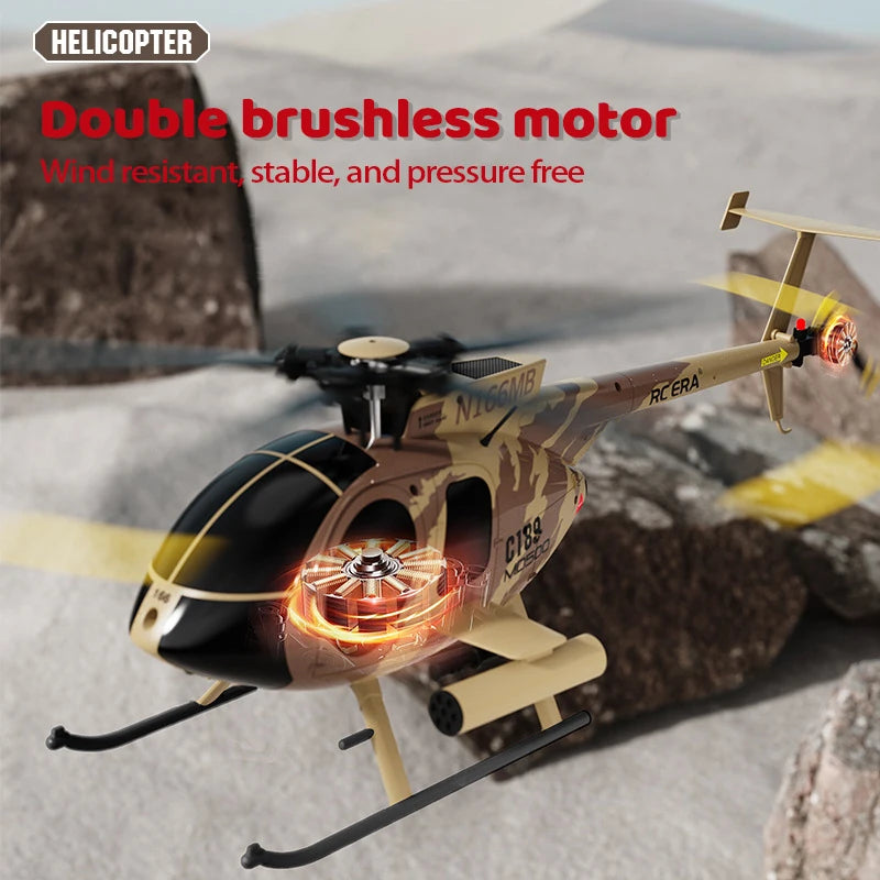 C189 1:28 Brushless RC Helicopter with 6-Axis Gyro by HitMyNeed