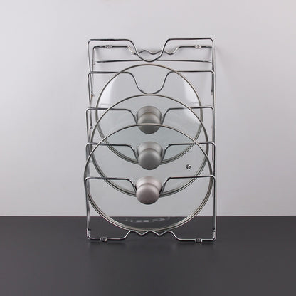 Cabinet Door Mounted Saucepan Lid Holder Rack by HitMyNeed