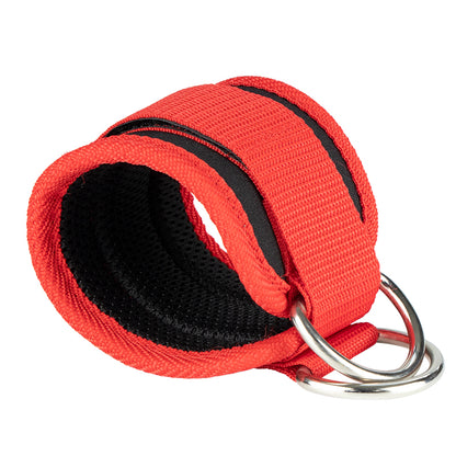 Cable Ankle Straps with Double D-Ring for Leg Workouts by HitMyNeed