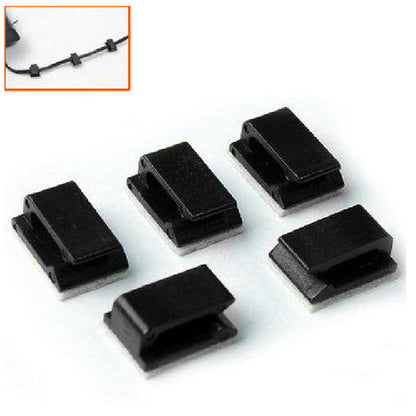 Cable Clips Cord Holders and Wire Clips (50 Pack) by HitMyNeed