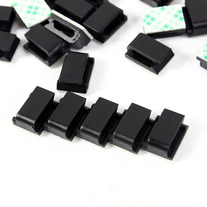 Cable Clips Cord Holders and Wire Clips (50 Pack) by HitMyNeed