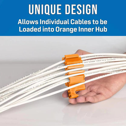 Cable Comb Tool for Cat5/Cat6 Network Cable Management by HitMyNeed