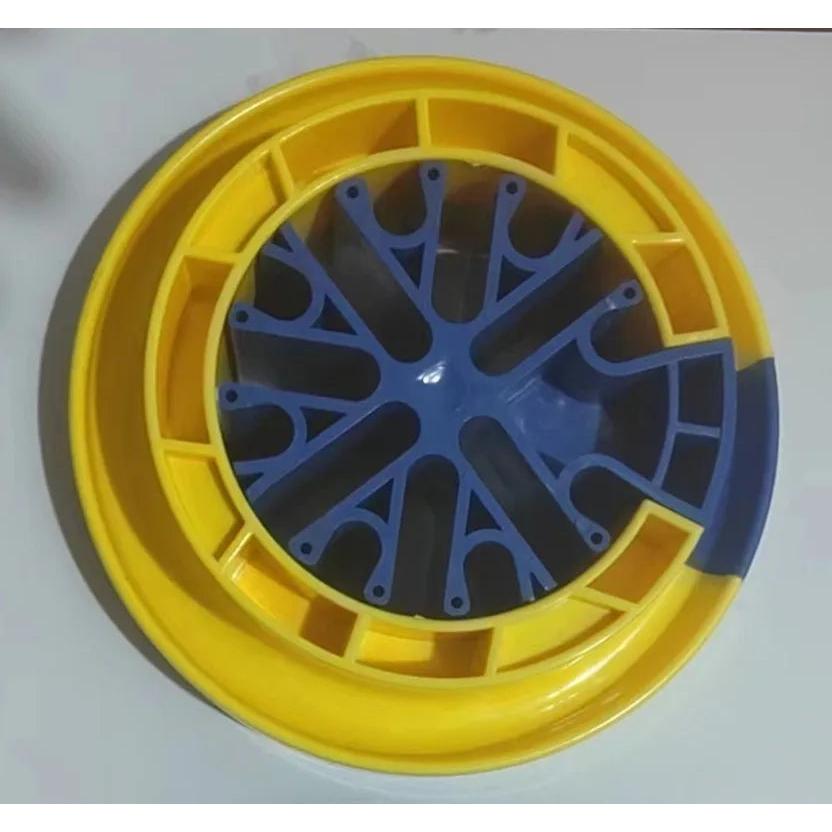 Cable Comb Tool for Cat5/Cat6 Network Cable Management yellowblue by HitMyNeed