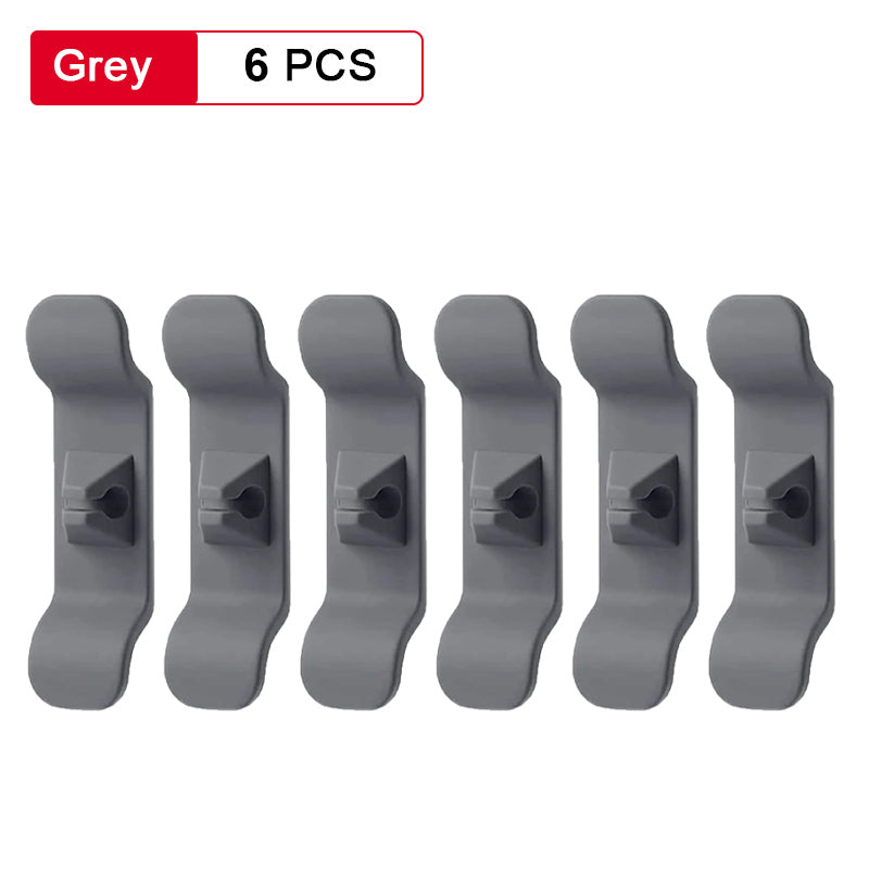 Cable Wire Organizer Cord Wrappers, 6-Pack 6pcs-grey by HitMyNeed