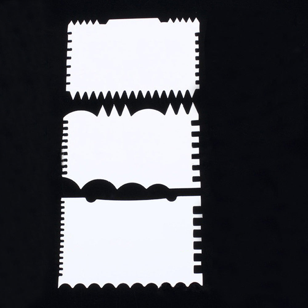 Cake Comb Decorating Scraper Set, 7 Piece by HitMyNeed