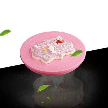 Cake Decorating Turntable Rotating Stand 14cm by HitMyNeed