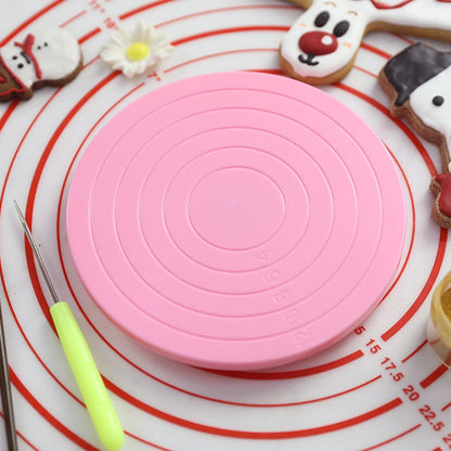Cake Decorating Turntable Rotating Stand 14cm by HitMyNeed