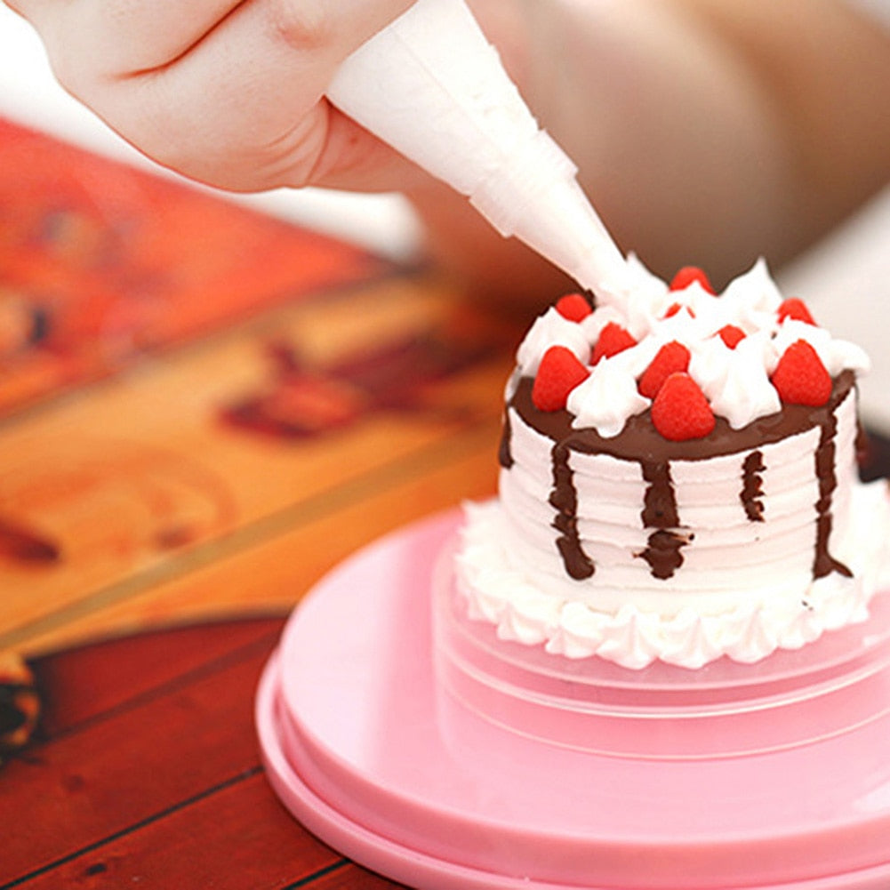 Cake Decorating Turntable Rotating Stand 14cm by HitMyNeed