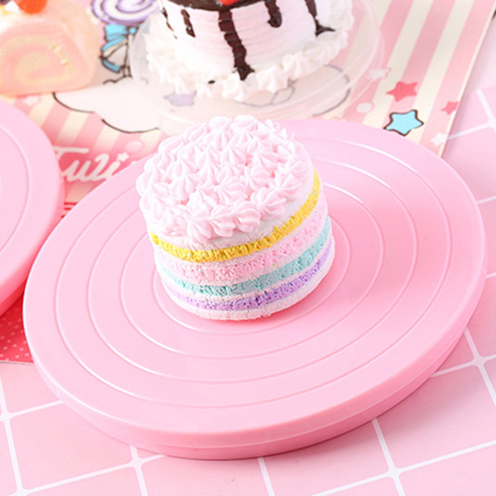 Cake Decorating Turntable Rotating Stand 14cm by HitMyNeed