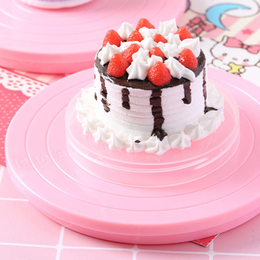 Cake Decorating Turntable Rotating Stand 14cm by HitMyNeed