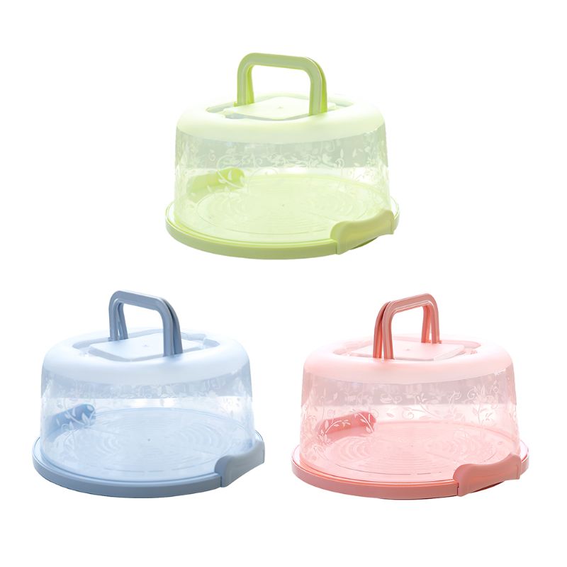 Cake Holder with Locking Lid Dessert Storage Box by HitMyNeed