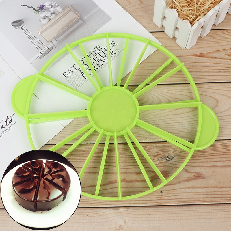 Cake Marker Divider - 10 & 12 Slice Portion Guide by HitMyNeed