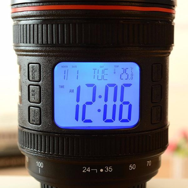 Camera Lens Star Projector LED Alarm Clock by HitMyNeed