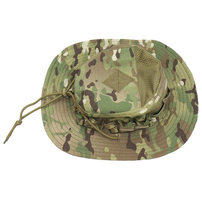 Camouflage Square Pocket Boonie Bucket Hat cp-camo by HitMyNeed