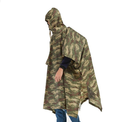 Camouflage Waterproof Backpack Rain Poncho by HitMyNeed