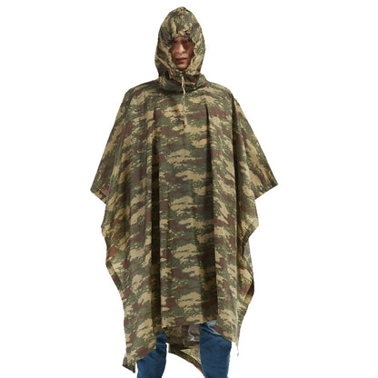 Camouflage Waterproof Backpack Rain Poncho by HitMyNeed