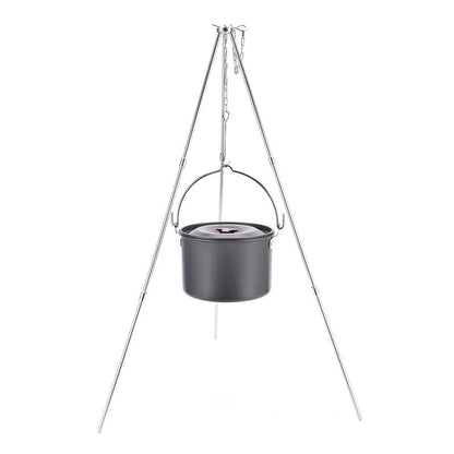 Campfire Cooking Pot with Lid and Carry Bag by HitMyNeed