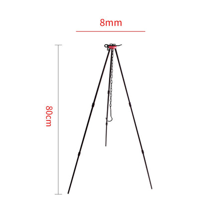 Campfire Cooking Tripod with Chain and Carry Bag by HitMyNeed
