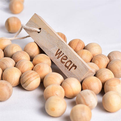 Camphor Wood Moth Balls (50pcs) Insect Repellent by HitMyNeed