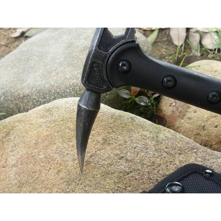 Camping Axe Survival Hand Tool with Sheath by HitMyNeed